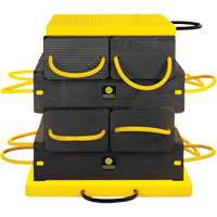 Ensemble de syst&egrave;me de sout&egrave;nement en composite CribLok 10 mcx Distribution Jean Lapalme