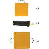 Ensemble de syst&egrave;me de sout&egrave;nement en composite CribLok 10 mcx Distribution Jean Lapalme