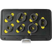 Threaded Leaf Spring Shackle Pin Remover & Installation Master Set, 7 Pieces, 1/2" Drive Size Distribution Jean Lapalme