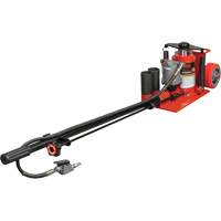 Cric au sol &agrave; faible hauteur, 20 tonne(s) Capacit&eacute;, 8-5/8 Abaiss&eacute;e, 22-3/4" &eacute;lev&eacute;e, Air comprim&eacute;/hydraulique Distribution Jean Lapalme