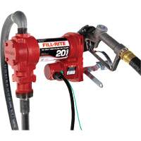 12V DC Fuel Transfer Pump with Nozzle Distribution Jean Lapalme