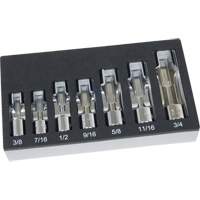 SAE Flare Nut Socket Set with Foam Tray, 7 Pieces, 3/8" Drive Size Distribution Jean Lapalme