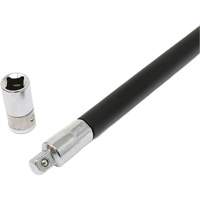Tournevis flexible extra-long avec adaptateur carr&eacute; 1/4" x hexagonal 1/4" Distribution Jean Lapalme