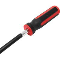 Tournevis flexible extra-long avec adaptateur carr&eacute; 1/4" x hexagonal 1/4" Distribution Jean Lapalme