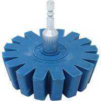 Conical Gear Eraser Wheel with Quick-Connect Arbor Adapter Distribution Jean Lapalme