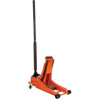 Cric de service &agrave; profil bas avec chandelles de s&eacute;curit&eacute;, 3 tonne(s) Capacit&eacute;, 2-19/20" Abaiss&eacute;e, 19-9/10" &eacute;lev&eacute;e, Hydraulique &agrave; main Distribution Jean Lapalme