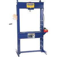 Presse datelier avec pompe pneumatique, Capacit&eacute; 25 tonnes Distribution Jean Lapalme