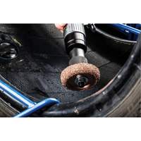 Tungsten Carbide Buffing & Abrasion Wheel for Low-Speed Tire Buffer, 2-3/5" Diameter, 4.5" L, 4" W, 1.1" H Distribution Jean Lapalme
