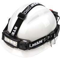 Lampe frontale &agrave; profil mince activ&eacute; par le mouvement, DEL, 280 lumens, 9 hres de fonctionnement, piles Rechargeable Distribution Jean Lapalme