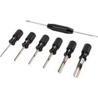 Ensemble d'outils pour connecteurs Deutsch de calibre 4 &agrave; 20 de 7 morceaux Distribution Jean Lapalme