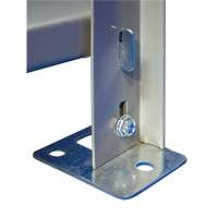 Patte d'assise pour rayonnage enclenchable Interlok Distribution Jean Lapalme