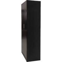 Armoire de rangement combin&eacute;e, 36" la x 18" p x 72" h, Noir Distribution Jean Lapalme