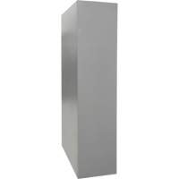 Armoire de rangement combin&eacute;e, 36" la x 18" p x 72" h, Gris Distribution Jean Lapalme