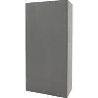 Armoire de rangement combin&eacute;e, 36" la x 18" p x 72" h, Gris Distribution Jean Lapalme
