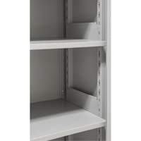 Hi-Boy Storage Cabinet, Steel, 4 Shelves, 72" H x 36" W x 18" D, Grey Distribution Jean Lapalme