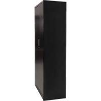 Armoire de rangement Hi-Boy, Acier, 4 Tablettes, 72" h x 36" la x 18" P, Noir Distribution Jean Lapalme