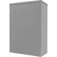 Armoire de rangement &agrave; hauteur de comptoir, Acier, 2 Tablettes, 42" h x 48" la x 24" P, Gris Distribution Jean Lapalme