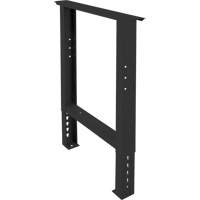 Pattes d'&eacute;tabli pour service industriel, Acier, 24" p x 34" h, Simple Distribution Jean Lapalme