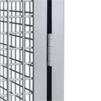 Bulk Storage Locker, 48" x 48" x 90", Steel, Grey, Knocked Down, Perforated Distribution Jean Lapalme