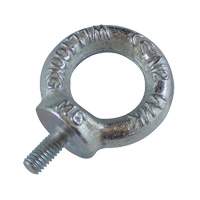 Drop Forged Eye Bolts, 1/8" Dia., 1/2" L, Uncoated Natural Finish, 154 lbs (70 kg) Capacity Distribution Jean Lapalme