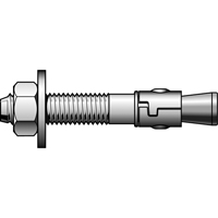 Boulons d'ancrage Power Stud &agrave; gaine d'ancrage, Acier au carbone, 3/8" x 2-1/4" Distribution Jean Lapalme