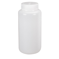 Wide-Mouth Bottles, Round, 8 oz., Plastic Distribution Jean Lapalme