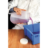 Bottles, Round, 128 fl. oz., Plastic Distribution Jean Lapalme