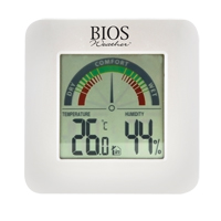 Indoor Hygrometers with BIOS Comfort Scale, Contact, Digital, -58-158°F (-50-70°C) Distribution Jean Lapalme