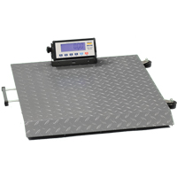 KWS CY-60 Platform Scale, 132 lbs. / 60 kg Capacity, 18" L x 18" W Distribution Jean Lapalme