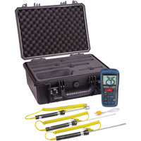 Thermocouple Thermometer Kit, Contact, Digital, -58-2000°F (-50-1300°C) Distribution Jean Lapalme