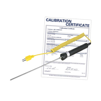 Immersion Thermocouple Probe with Calibration Certificate, 600 °C (1112°F) Max. Temp. Distribution Jean Lapalme