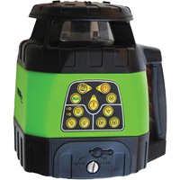 Laser rotatif horizontal et vertical &agrave; nivellement automatique et faisceau vert, 400' (120 m), 532 Nm Distribution Jean Lapalme