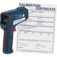 Thermom&egrave;tre &agrave; infrarouge professionnel avec certificat de calibration, -26 - 1472° F ( -32 - 800° C ), 30:1, &eacute;missivit&eacute; Ajustable Distribution Jean Lapalme