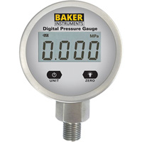 B5000 Series Pressure Gauge, 2-1/2" , 0 - 103.4 kPa/0 - 15 psi/0 - 416 in. w.c., Bottom Mount, Digital Distribution Jean Lapalme
