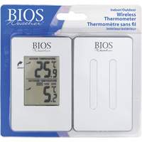 Indoor/Outdoor Wireless Thermometer, Non-Contact, Analogue, 31-158°F (-35-70°C) Distribution Jean Lapalme