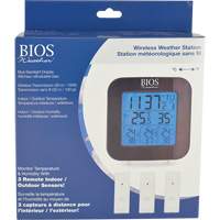 Wireless Weather Station with 3 Sensors, Non-Contact, Digital, 40-158°F (-40-70°C) Distribution Jean Lapalme