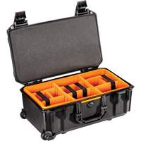 Vault Rolling Case with Padded Dividers, Hard Case Distribution Jean Lapalme