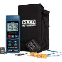 N&eacute;cessaire de thermom&egrave;tre thermocouple &agrave; enregistrement de donn&eacute;es Distribution Jean Lapalme