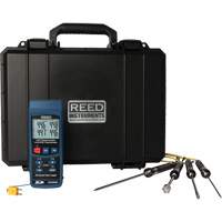 N&eacute;cessaire de thermom&egrave;tre thermocouple &agrave; enregistrement de donn&eacute;es Distribution Jean Lapalme