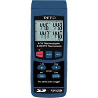 Thermom&egrave;tre &agrave; thermocouple pour enregistreur de donn&eacute;es avec certificat de calibration Distribution Jean Lapalme