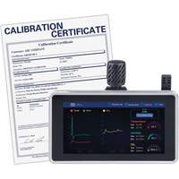 Analyseur de la qualit&eacute; de l'air avec support mural/de bureau et certificat de calibration Distribution Jean Lapalme