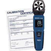 An&eacute;mom&egrave;tre &agrave; h&eacute;lices Bluetooth Smart avec certificat de calibration, Enregistrement des donn&eacute;es, Gamme de v&eacute;locit&eacute; d'air de 0,6 - 25 m/sec/118 - 4921 pi/min/2,1 - 90 km/h/1,3 - 55,9 mi/h Distribution Jean Lapalme