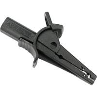 Pince crocodile noire pour le v&eacute;rificateur disolement haute tension R5002 Distribution Jean Lapalme