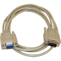 C&acirc;ble m&acirc;le-&agrave;-femelle RS232 IBM 9P Distribution Jean Lapalme