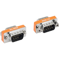 Adaptateur m&acirc;le-&agrave;-m&acirc;le DB9 Distribution Jean Lapalme