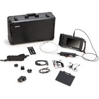 Videoscope Kit with 2-Way Articulation 4.5 mm × 1 m Long Camera Probe, 7" Display, 1024 x 600 pixels Distribution Jean Lapalme