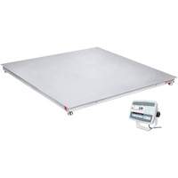 DEFENDER 5000 Washdown Floor Scale, 2500 lbs. Capacity, 36" W x 36" L Distribution Jean Lapalme