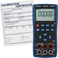 &eacute;talonneur de temp&eacute;rature avec certificat de traçabilit&eacute; Distribution Jean Lapalme