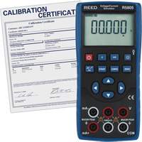 Simulateur de tension/courant avec certificat de traçabilit&eacute; Distribution Jean Lapalme