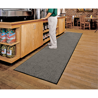 ColorStar Matting, Wiper, 3' x 5' x 3/8", Grey Distribution Jean Lapalme